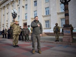 Rusia Mundur dari Kherson, Zelensky: Awal dari Akhir Perang!