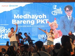 Pupuk Kaltim Gelar Konser Unik, Tiket Masuk Pakai Bibit Pohon