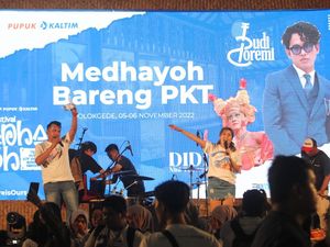 Pupuk Kaltim Gelar Konser Unik, Tiket Masuk Pakai Bibit Pohon Pupuk Kaltim Gelar Konser Unik, Tiket Masuk Pakai Bibit Pohon