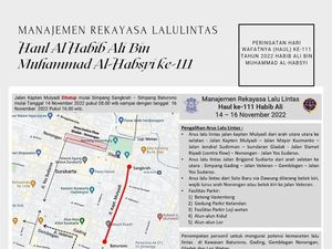 5 Lokasi Parkir Haul Habib Ali di Solo