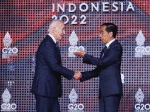 Salam dan Senyum Semringah Jokowi untuk Pemimpin Dunia di KTT G20 Bali