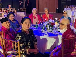 Momen Langka SBY-Megawati Semeja saat Welcoming Dinner G20 di GWK Bali
