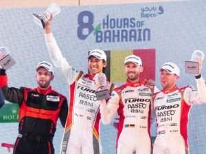 Bamsoet Puji Sean Gelael & WRT #31 Juarai Balap Ketahanan di Bahrain