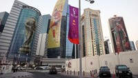 11,581: Dalam ukuran kilometer persegi, menjadikan Qatar sebagai negara terkecil yang pernah menjadi tuan rumah Piala Dunia (Getty Images)