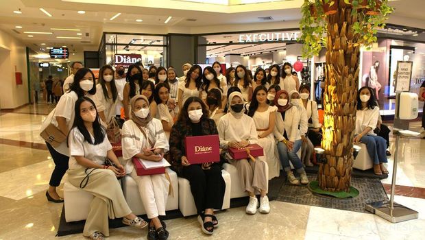 Acara peluncuran Diane Perfect Beauty Extra Hair Fall Control – Reduce Your Hair Fall, Will Reduce Your Stress, Sabtu (5/11), di Pondok Indah Mall, Jakarta.