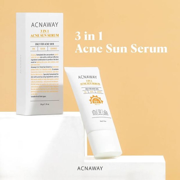 ACNAWAY 3 in 1 Acne Sun Serum
