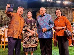 Keakraban Puan dan AHY Usai Foto Megawati-SBY Semeja di GWK Bali