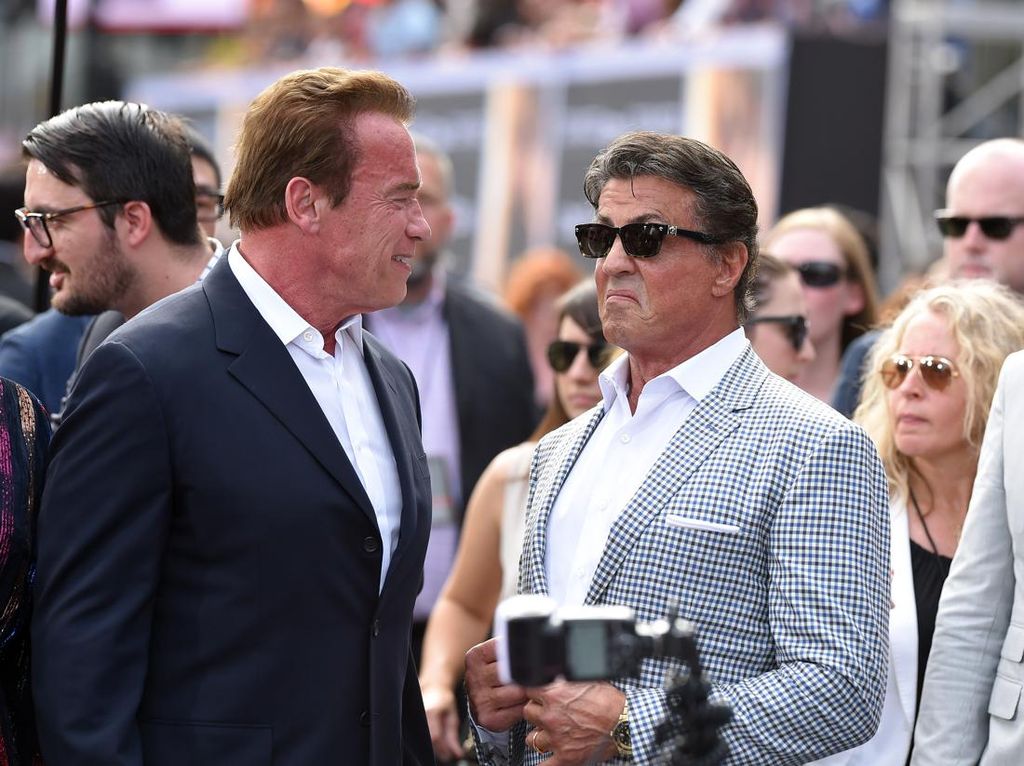Sylvester Stallone soal Arnold Schwarzenegger: Dulu Kami Saling Benci