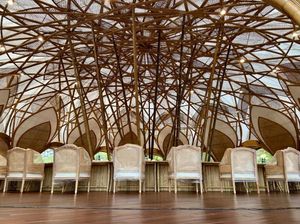 Tentang Bamboo Dome, Tempat Perhelatan G20 yang Tahan Badai Tentang Bamboo Dome, Tempat Perhelatan G20 yang Tahan Badai