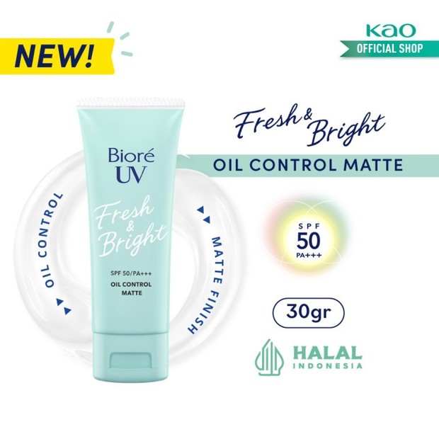 BIORE UV Fresh & Bright Oil Control Matte Sunscreen