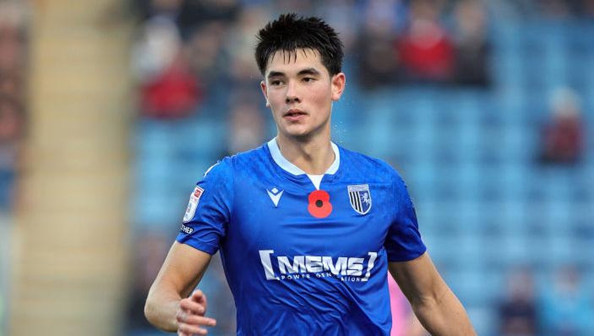 Elkan Baggott bawa Gillingham FC lolos ke babak kedua Piala FA. (Foto: Getty Images/Pete Norton)