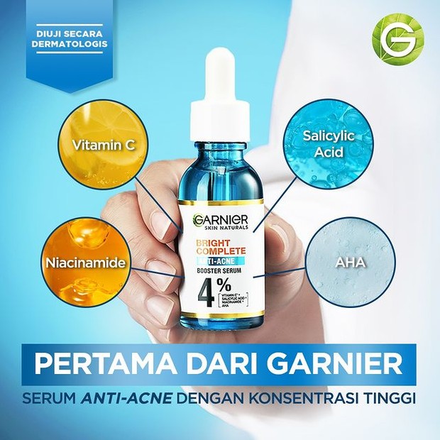 GARNIER Bright Complete Anti-Acne Booster Serum