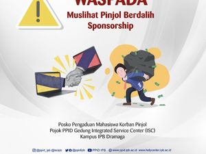 116 Mahasiswa IPB University Terjerat Pinjol yang Bermodus Sponsorship
