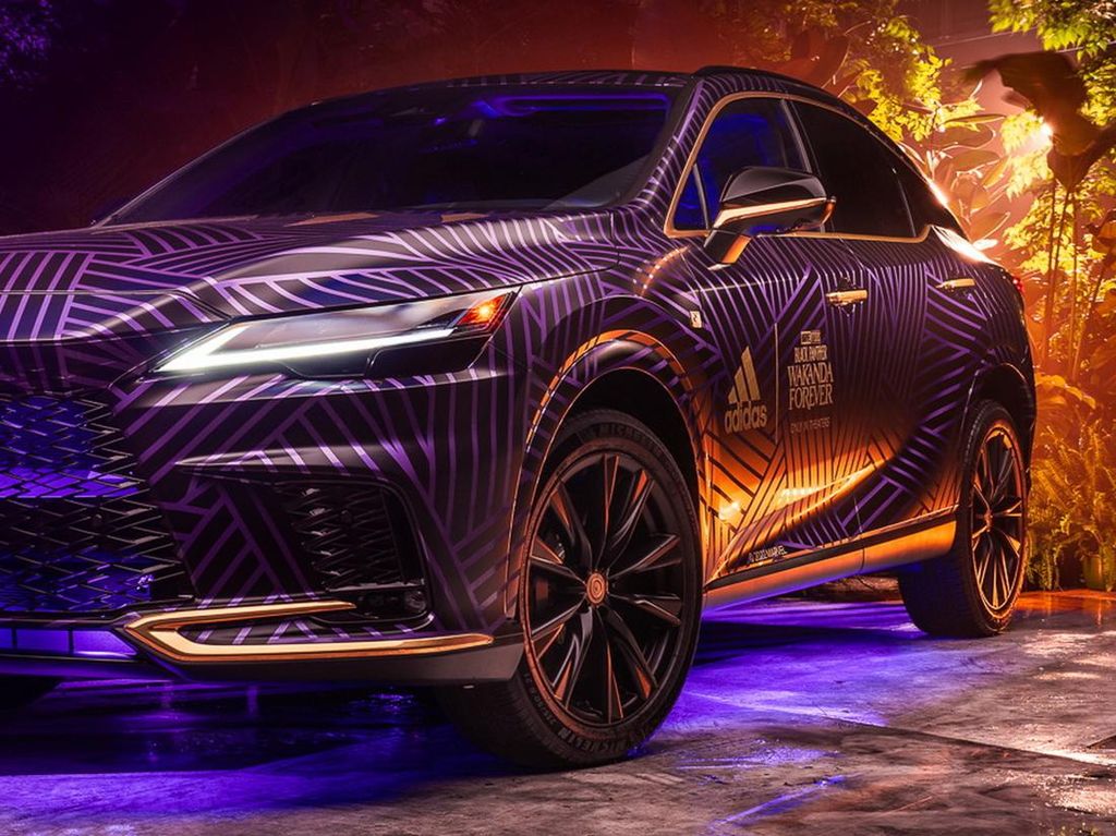 Lexus dan Adidas Kolaborasi Bikin Mobil Edisi Wakanda, Begini Tampangnya