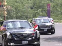 Kilas Balik Benteng Berjalan Joe Biden vs Xi Jinping Bikin Heboh Jalanan Bali