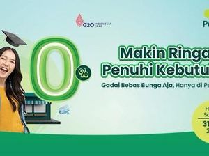 Nasabah Baru Pegadaian Bisa Gadai Tanpa Bunga Hingga Rp 2,5 Juta