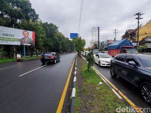 Ring Road Depan UPN Veteran Jogja Sempat Tergenang, Begini Kondisi Terkini