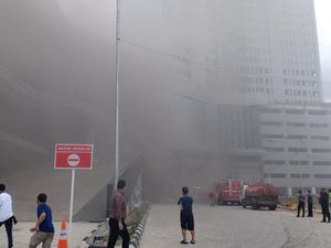 Polisi Usut Penyebab Kebakaran di Lampung City Mall