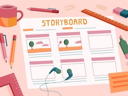 5 Contoh Storyboard Simple dan Cara Membuatnya