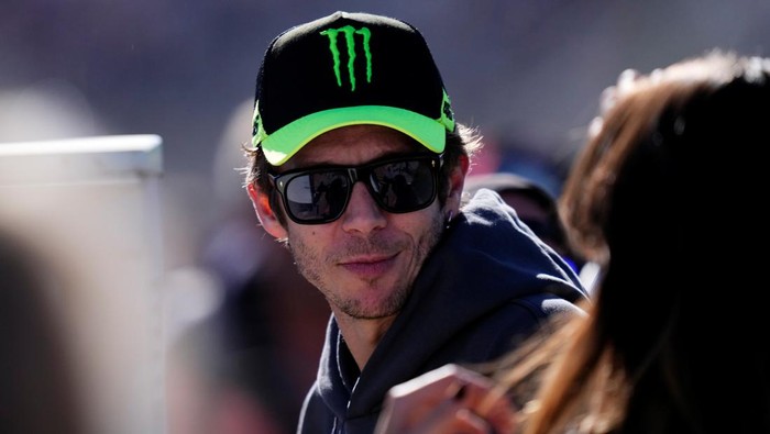 Valentino Rossi during the Gran Premio Motul de la Comunitat Valenciana at Ricardo Tormo Circuit on November 5, 2022 in Valencia, Spain. (Photo by Jose Breton/Pics Action/NurPhoto via Getty Images)