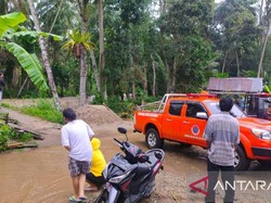 Warga Solok Sumbar Dipatuk Ular Saat Banjir, Langsung Dilarikan ke RS