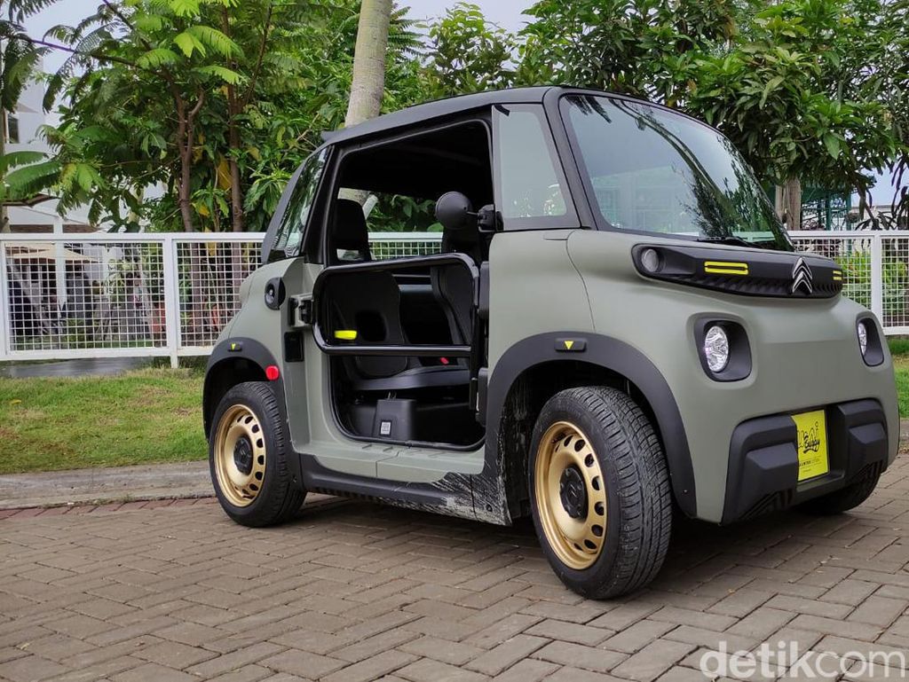 Potret Citroen Ami Buggy, Mobil Listrik Mungil yang Cuma Ada 1 di Indonesia!