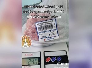 Zonk! Beli Daging Babi 320 Gram, Netizen Ini Cuma dapat 240 Gram Zonk! Beli Daging Babi 320 Gram, Netizen Ini Cuma dapat 240 Gram