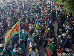 Waspadai Sejumlah Titik Macet Selama Demo Buruh di Surabaya