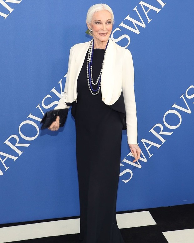 Foto: instagram.com/harpersbazaargermany Gaya Carmen Dell'Orefice/