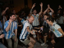 Fans Argentina Serang Mbappe dan Timnas Prancis