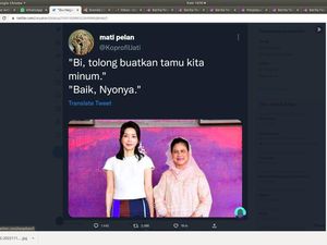 Cuitan Iriana-Ibu Negara Korsel Viral, @KoprofilJati Shock-Minta Maaf Cuitan Iriana-Ibu Negara Korsel Viral, @KoprofilJati Shock-Minta Maaf