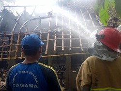 Rumah di Ciamis Hangus Terbakar gegara Pemilik Lupa Matikan Kompor