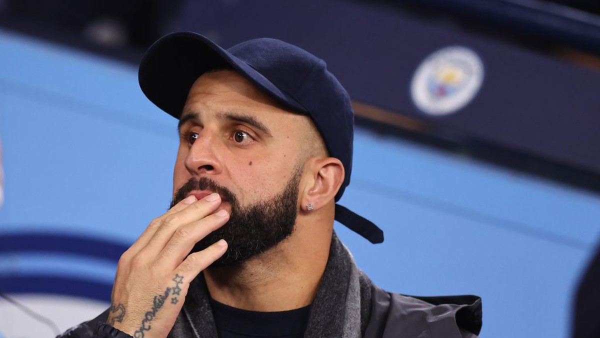 Kyle Walker absen di laga perdana Timnas Inggris di Piala Dunia 2022 (Getty Images/Robbie Jay Barratt - AMA)