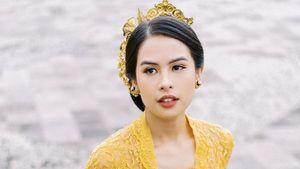 Maudy Ayunda Memukau Berkebaya di G20