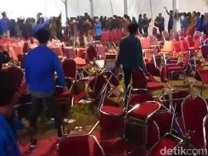 Insiden Kursi Melayang di Pembukaan Muspimnas PMII Tulungagung