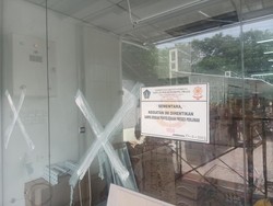 Pembangunan Toko Modern Bodong di Jembrana Disegel