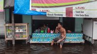 Sungai Kahayan Meluap, 17 Kelurahan di Palangka Raya Kebanjiran