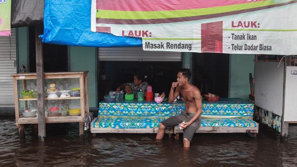 Sungai Kahayan Meluap, 17 Kelurahan di Palangka Raya Kebanjiran