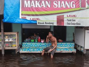 Sungai Kahayan Meluap, 17 Kelurahan di Palangka Raya Kebanjiran