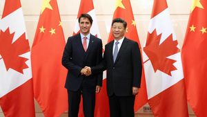 Terlibat Adu Mulut di Bali, Trudeau & Xi Jinping Pernah Punya Momen Akrab