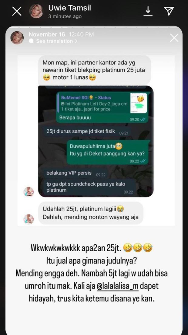 tiket Blackpink