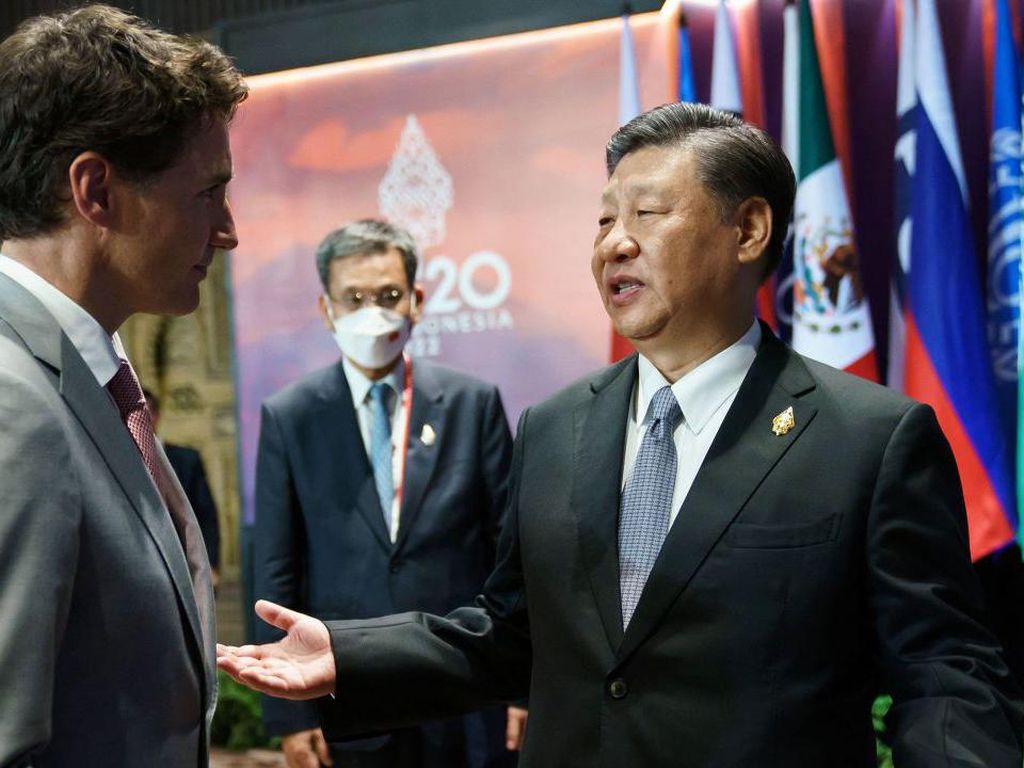 Heboh Video Xi Jinping Tegur Trudeau, Ini Kata China