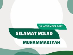 20 Twibbon Milad Muhammadiyah 2022 dan Cara Memakainya