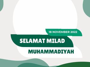 20 Twibbon Milad Muhammadiyah 2022 dan Cara Memakainya 20 Twibbon Milad Muhammadiyah 2022 dan Cara Memakainya