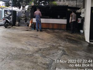 Gerai Kopi di Denpasar Terbakar, Pemilik Rugi Puluhan Juta