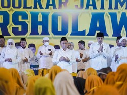 Golkar Jatim Bersholawat Tuai Apresiasi Khofifah dan Ulama