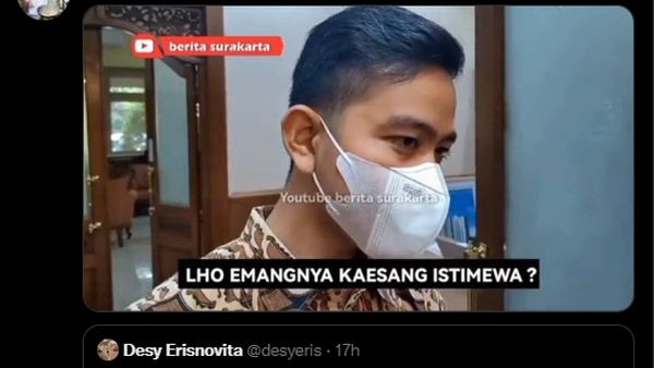 Kocaknya Meme dari Kaesang, Balas Cuitan Netizen di Twitter