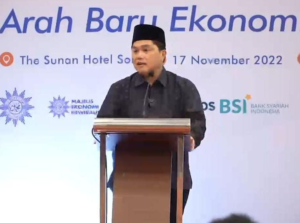 Erick Thohir Gandeng Muhammadiyah Dorong Program Kemandirian Umat