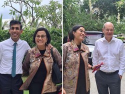 Foto Bareng PM Inggris-Kanselir Jerman, Sri Mulyani Banjir Doa Jadi Presiden