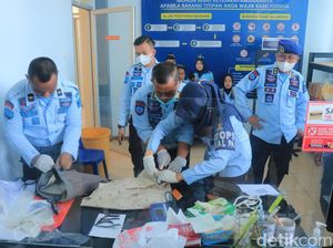Pembesuk Wanita Ketahuan Saat Selundupkan Sabu ke Kekasihnya di Lapas Madiun